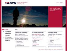 Tablet Screenshot of ctn-consulting.com